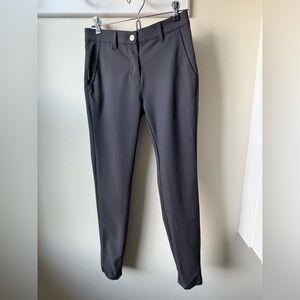 MACADE Golf Dark Gray Slim Fit Chino Pants Nylon Stretch Performance Trouser 34R
